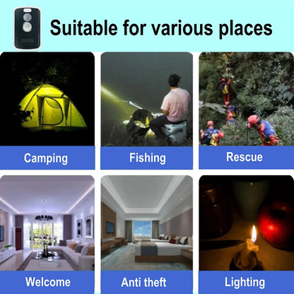 125dB PIR Motion Sensor Alarm — 3 Modes, 3–5m Range, Camping & Home Perimeter Security, 3-Year Standby