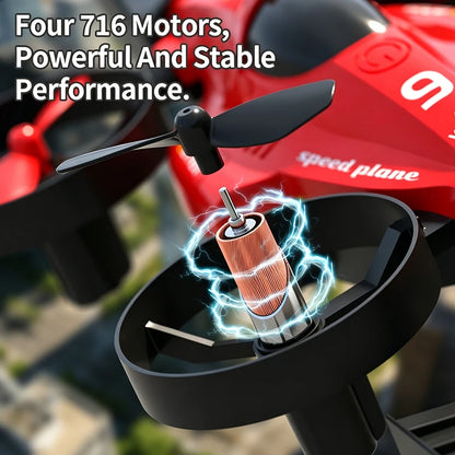 2-in-1 Flying RC Car & Drone — 2.4GHz Quadcopter with Altitude Hold & Headless Mode