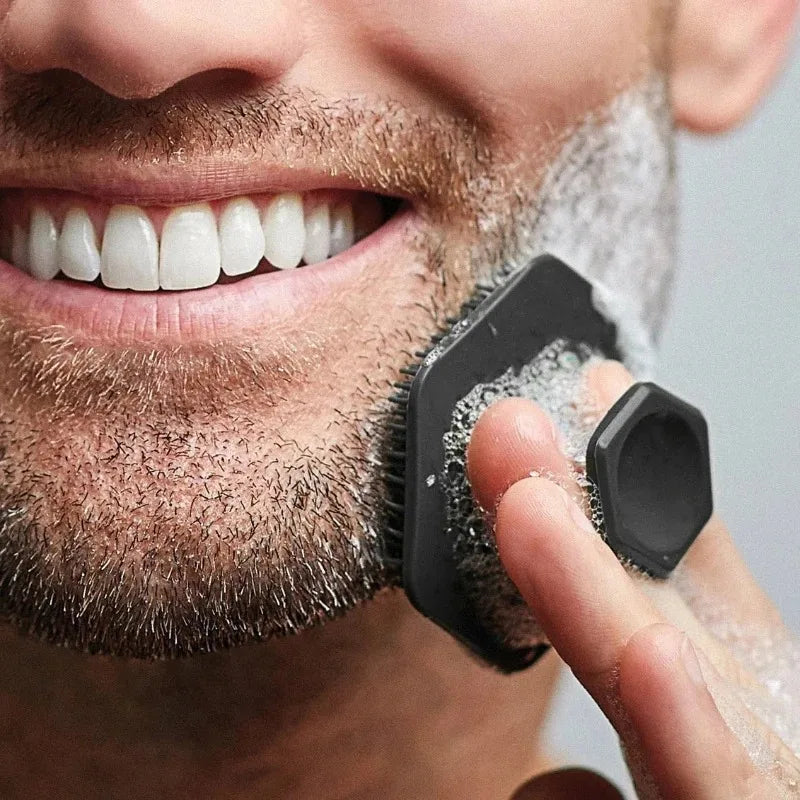 Silicone Facial Cleansing Brush — Deep Clean, Exfoliate & Skin Rejuvenation, Non-Electric, All Skin Types