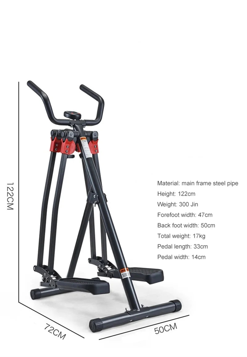 YTYIN Air Walker Machine — Steel Frame, 150kg Capacity, Home & Gym Cardio Fitness