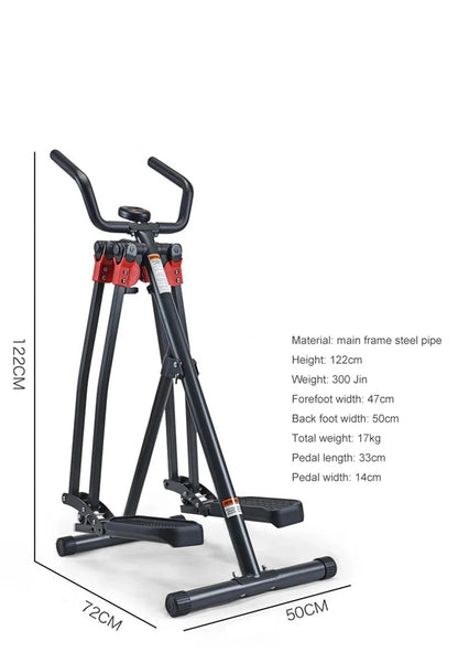 YTYIN Air Walker Machine — Steel Frame, 150kg Capacity, Home & Gym Cardio Fitness