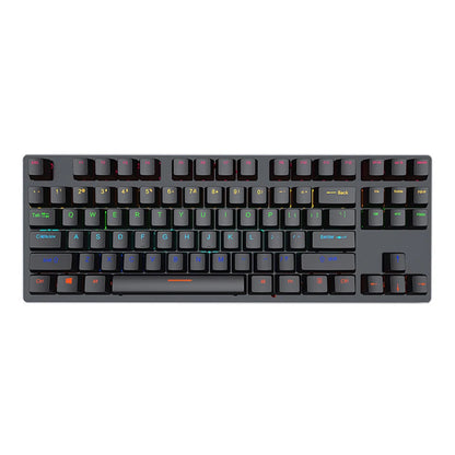 Mini RGB Mechanical Gaming Keyboard – USB Wired, Ergonomic & Backlit