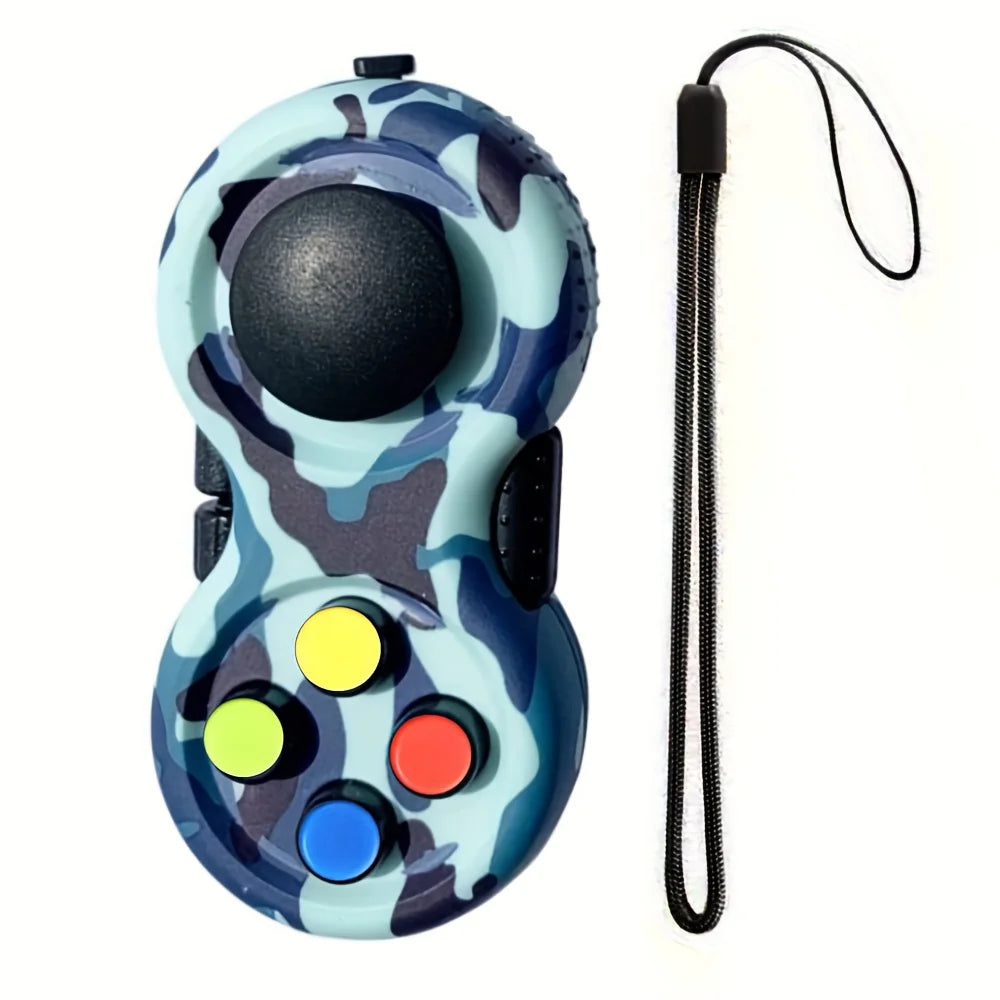 8-in-1 Fidget Pad — Stress & Anxiety Relief Toy for Kids and Adults