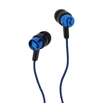 3.5mm Wired In-Ear Earbuds — Bass Stereo, Noise Isolating, Built-in Mic, 5 Colors
