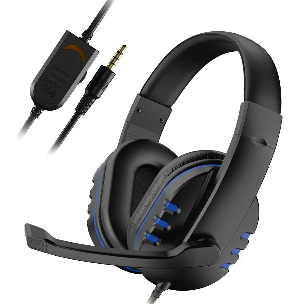 Wired Gaming Headset – 3.5mm with Mic for PS4, PC & More
