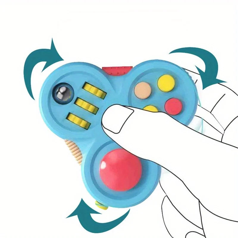 Sensory Fidget Cube — Stress & Anxiety Relief Toy for Kids, Teens & Adults