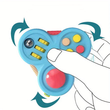 Sensory Fidget Cube — Stress & Anxiety Relief Toy for Kids, Teens & Adults