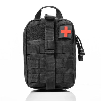 MOLLE IFAK Trauma Pouch — Tactical First Aid Bag for Camping, Hiking & Emergency Preparedness | Empty or Set