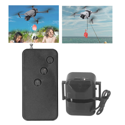 Drone Payload Release System — 500m Range, 1kg Capacity, Fits DJI Mini 4 Pro, Mavic 3, Air 3 & More