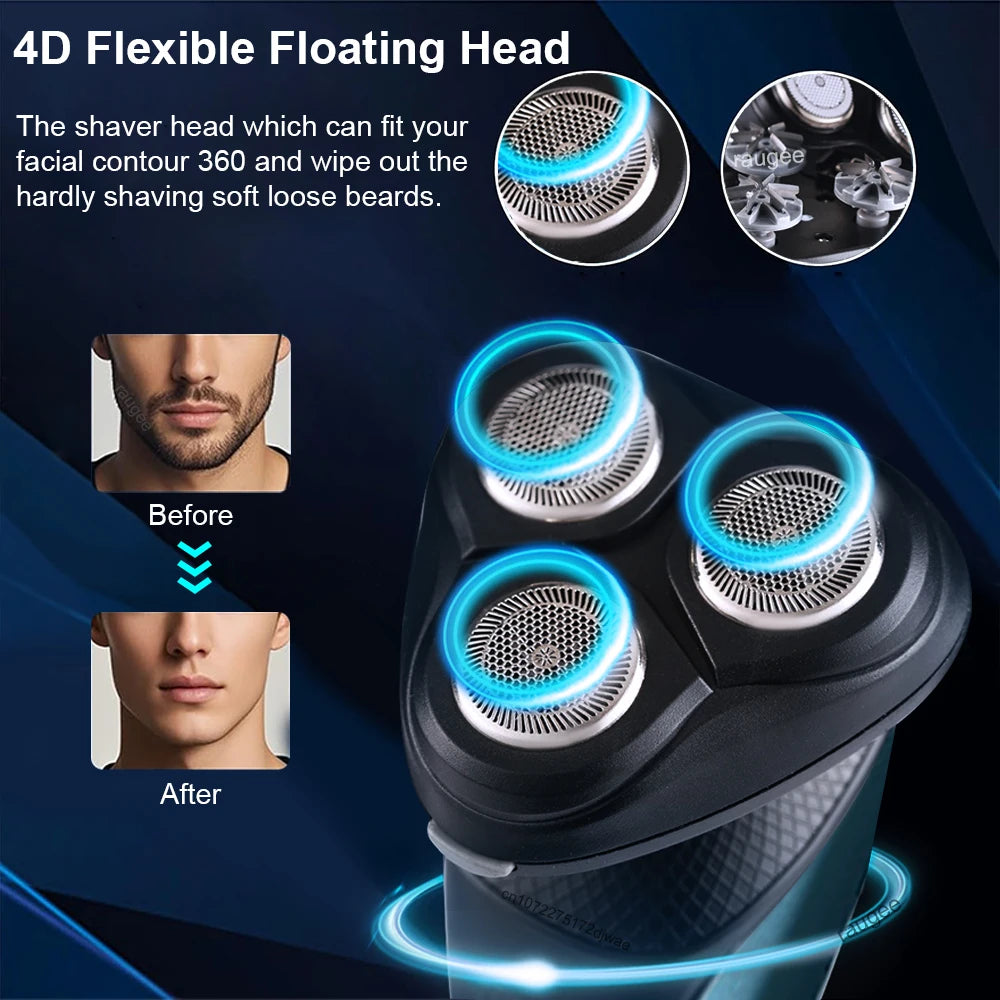 Electric Shaver for Men Beard Trimmer Men's Electric Razor Electric Shaving Machine Rechargeable Hair Clipper Nose Hair Trimmer