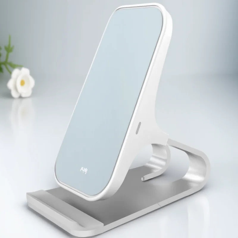 Wireless Charging Pad — 10W/7.5W/5W Qi Fast Charge, Dual Coil, USB-C