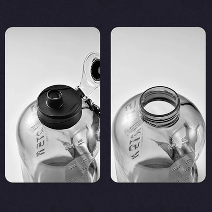 Large Capacity Water Bottle — 1.7L or 2.7L, BPA-Free Tritan, Gym, Hiking & Travel