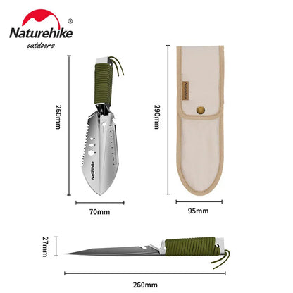 Multifunctional Tactical Camping Shovel — Steel, Foldable, Survival & Emergency Tool, Bushcraft & Hiking