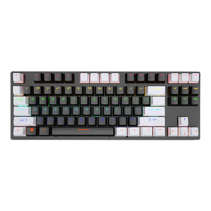 Mini RGB Mechanical Gaming Keyboard – USB Wired, Ergonomic & Backlit