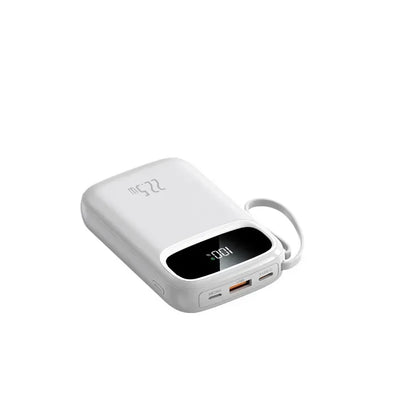 120W Fast Charging Power Bank — 10000 or 20000mAh, Digital Display, Cable Included, CE/UL Certified