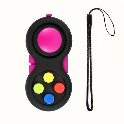8-in-1 Fidget Pad — Stress & Anxiety Relief Toy for Kids and Adults