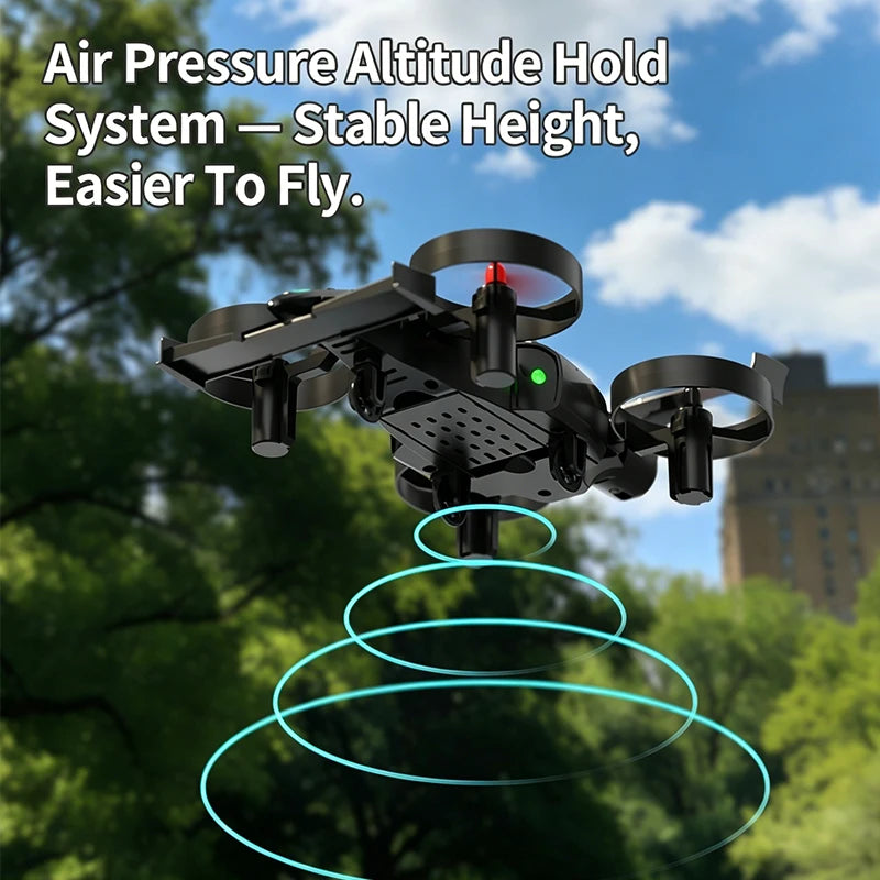 2-in-1 Flying RC Car & Drone — 2.4GHz Quadcopter with Altitude Hold & Headless Mode