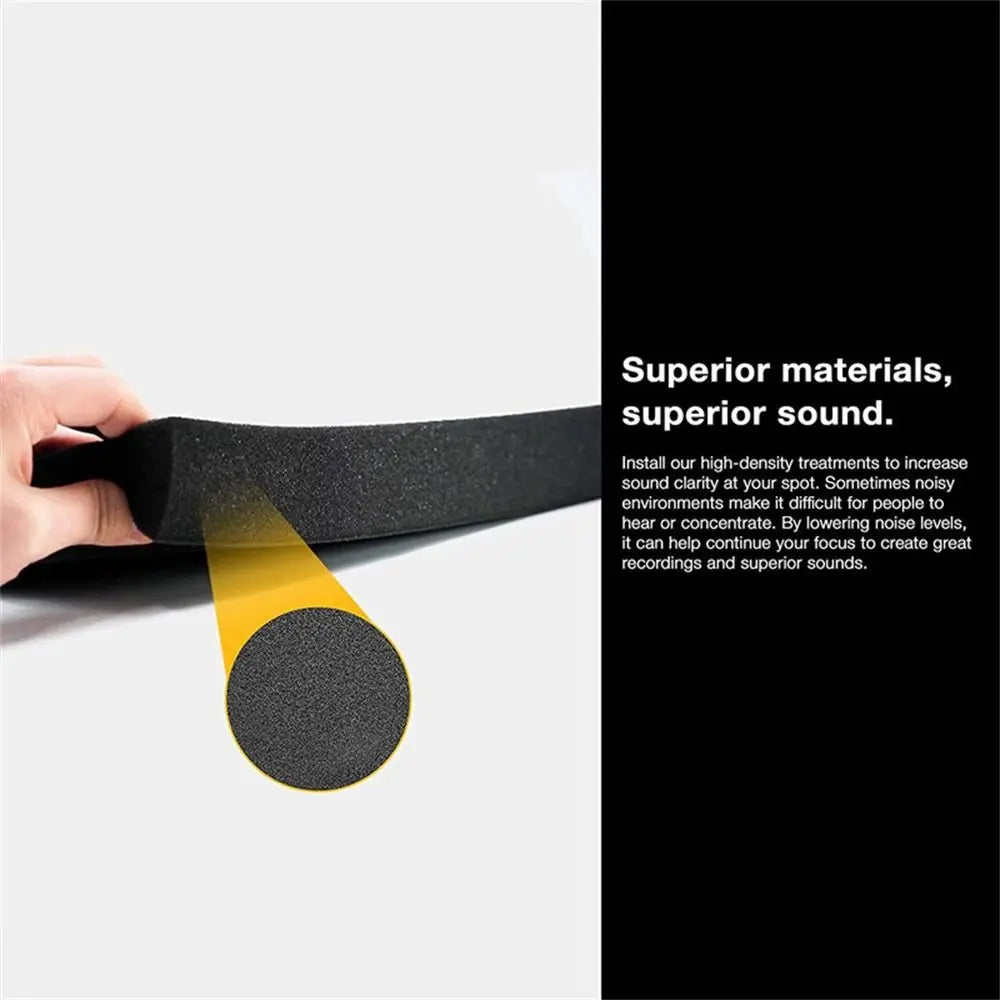 Studio Monitor Isolation Pads — Acoustic Foam, 3 Sizes, for Home Studio & Recording