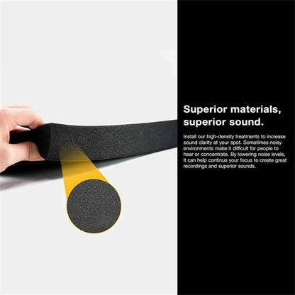 Studio Monitor Isolation Pads — Acoustic Foam, 3 Sizes, for Home Studio & Recording