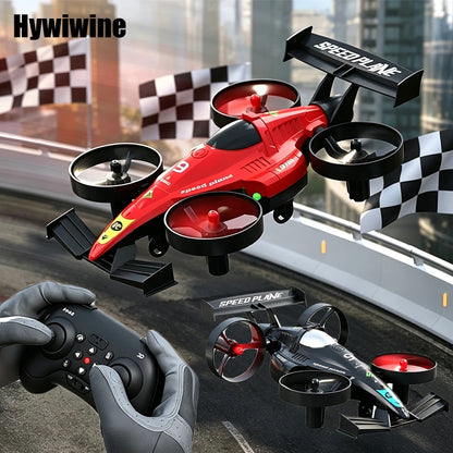 2-in-1 Flying RC Car & Drone — 2.4GHz Quadcopter with Altitude Hold & Headless Mode