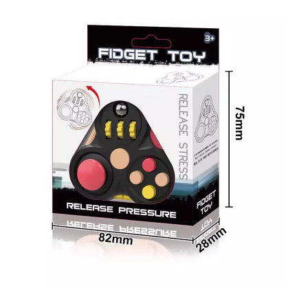 Sensory Fidget Cube — Stress & Anxiety Relief Toy for Kids, Teens & Adults