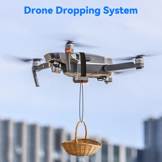 Drone Airdrop & Payload Release System — Compatible with DJI Mini, Mavic, Phantom & More