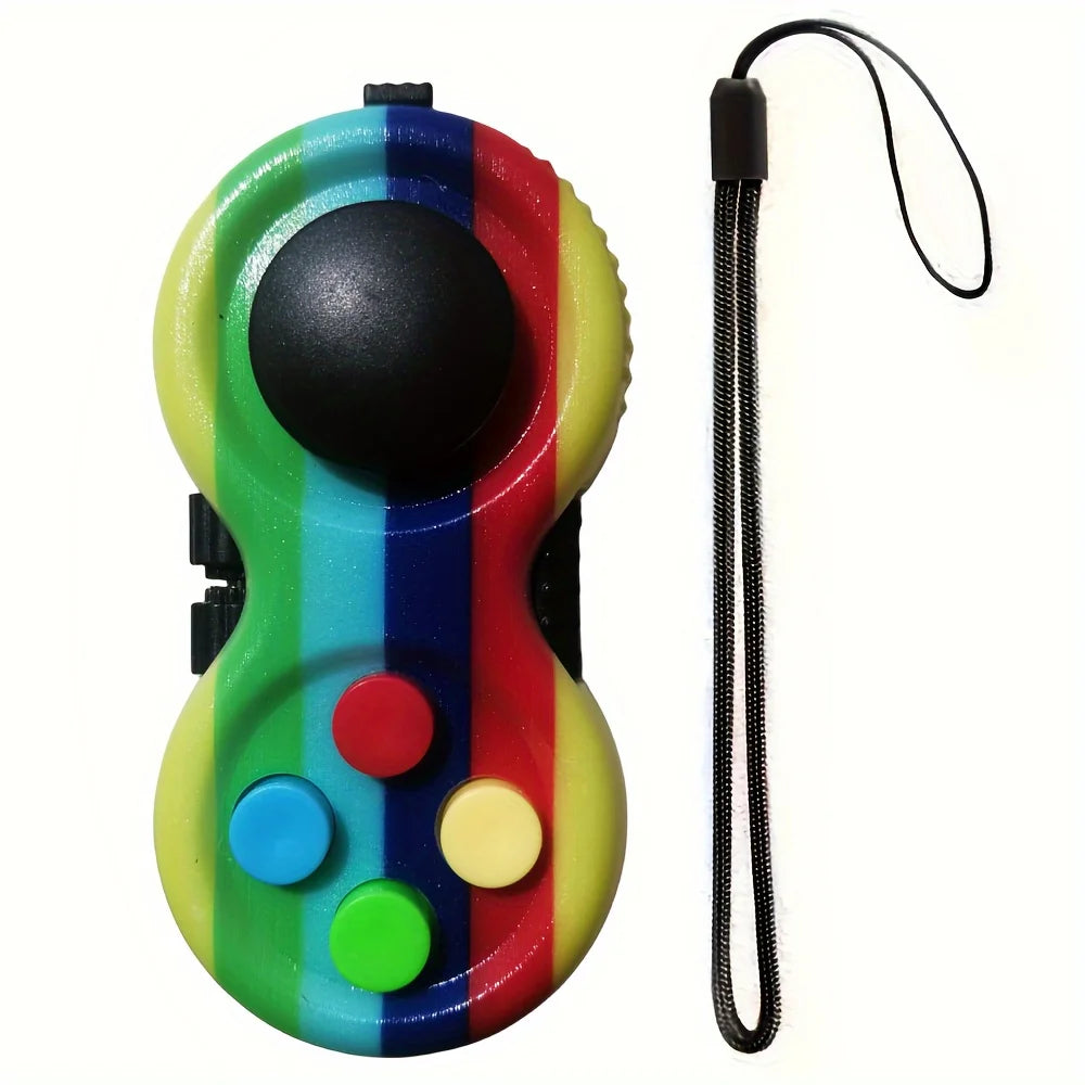 8-in-1 Fidget Pad — Stress & Anxiety Relief Toy for Kids and Adults