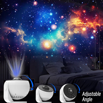 Galaxy Projector Pro — 25-in-1 Star & Ocean Projector for Bedroom, Kids & Adults