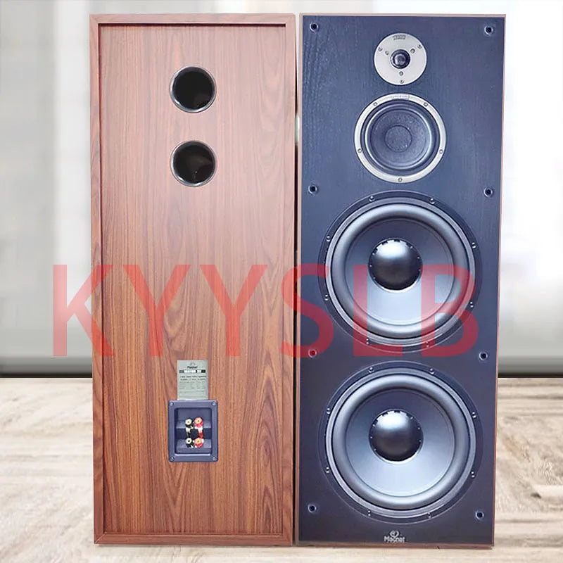 200W Passive Floor Speaker — 12" Subwoofer, 3-Way, Wood Cabinet, Home Theater Hi-Fi