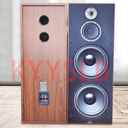 200W Passive Floor Speaker — 12" Subwoofer, 3-Way, Wood Cabinet, Home Theater Hi-Fi