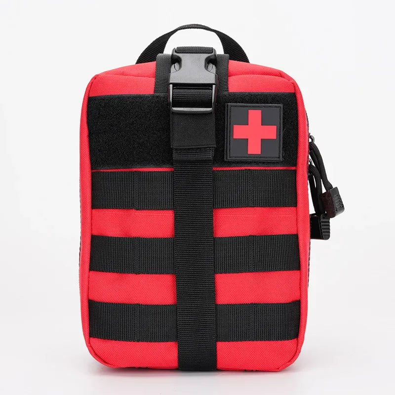 MOLLE IFAK Trauma Pouch — Tactical First Aid Bag for Camping, Hiking & Emergency Preparedness | Empty or Set
