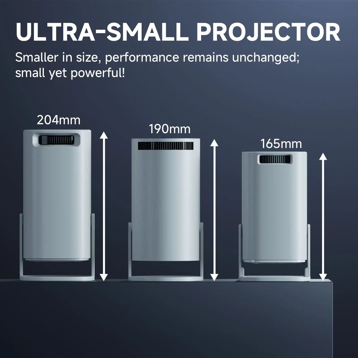 P30 Pro Smart Mini Projector — Android 14, WiFi 6, Bluetooth 5.0, 4K Support