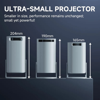 P30 Pro Smart Mini Projector — Android 14, WiFi 6, Bluetooth 5.0, 4K Support