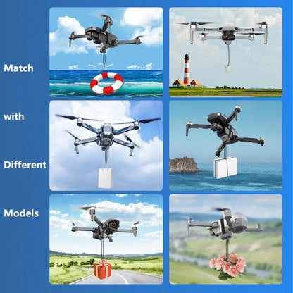 Drone Airdrop & Payload Release System — Compatible with DJI Mini, Mavic, Phantom & More