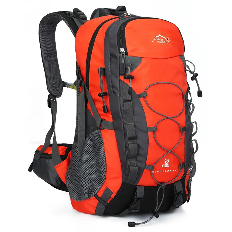 45L Foldable Hiking Backpack — Nylon, Adjustable Straps, Optional Rain Cover, 6 Colors