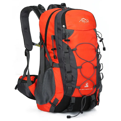 45L Foldable Hiking Backpack — Nylon, Adjustable Straps, Optional Rain Cover, 6 Colors