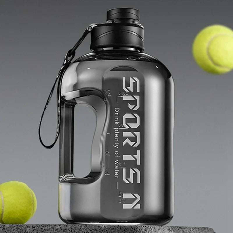 Large Capacity Water Bottle — 1.7L or 2.7L, BPA-Free Tritan, Gym, Hiking & Travel