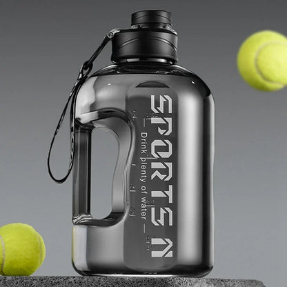 Large Capacity Water Bottle — 1.7L or 2.7L, BPA-Free Tritan, Gym, Hiking & Travel