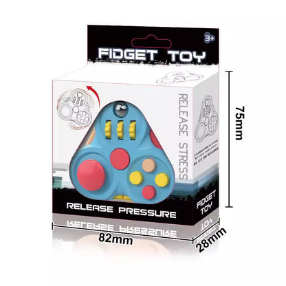 Sensory Fidget Cube — Stress & Anxiety Relief Toy for Kids, Teens & Adults