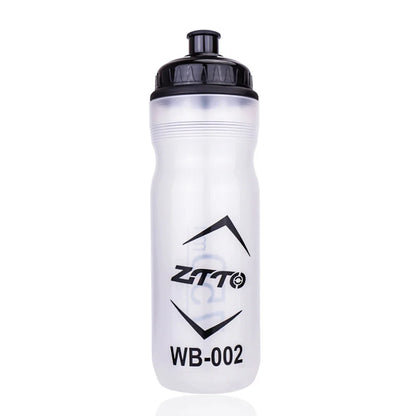 750ml MTB Cycling Water Bottle — BPA-Free PP, Squeeze & Spray, 53mm Wide Mouth