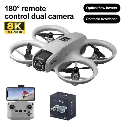GT3 MAX 8K Camera Drone — 2-Axis Gimbal, 23-Min Flight, 9KM Range, Brushless Motor