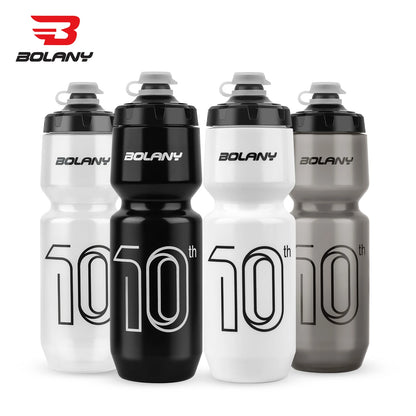 750ml Squeeze Sports Water Bottle — PP5 Plastic, Leak-Proof Lid, Cycling & Outdoor Use