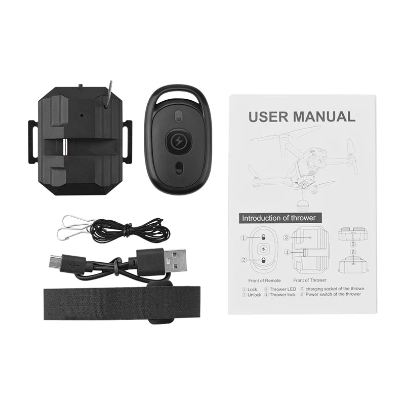 Drone Airdrop & Payload Release System — Compatible with DJI Mini, Mavic, Phantom & More