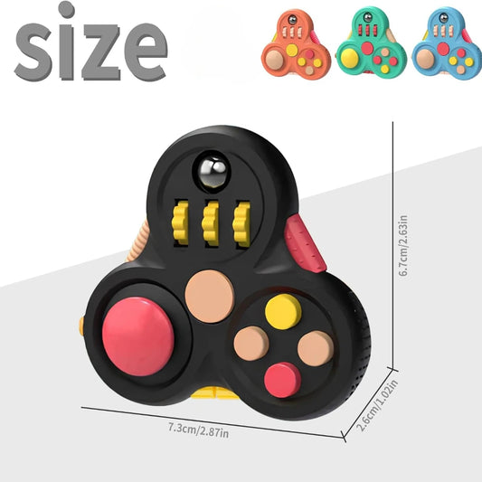 Sensory Fidget Cube — Stress & Anxiety Relief Toy for Kids, Teens & Adults