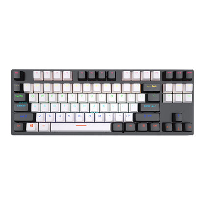 Mini RGB Mechanical Gaming Keyboard – USB Wired, Ergonomic & Backlit