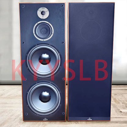 200W Passive Floor Speaker — 12" Subwoofer, 3-Way, Wood Cabinet, Home Theater Hi-Fi